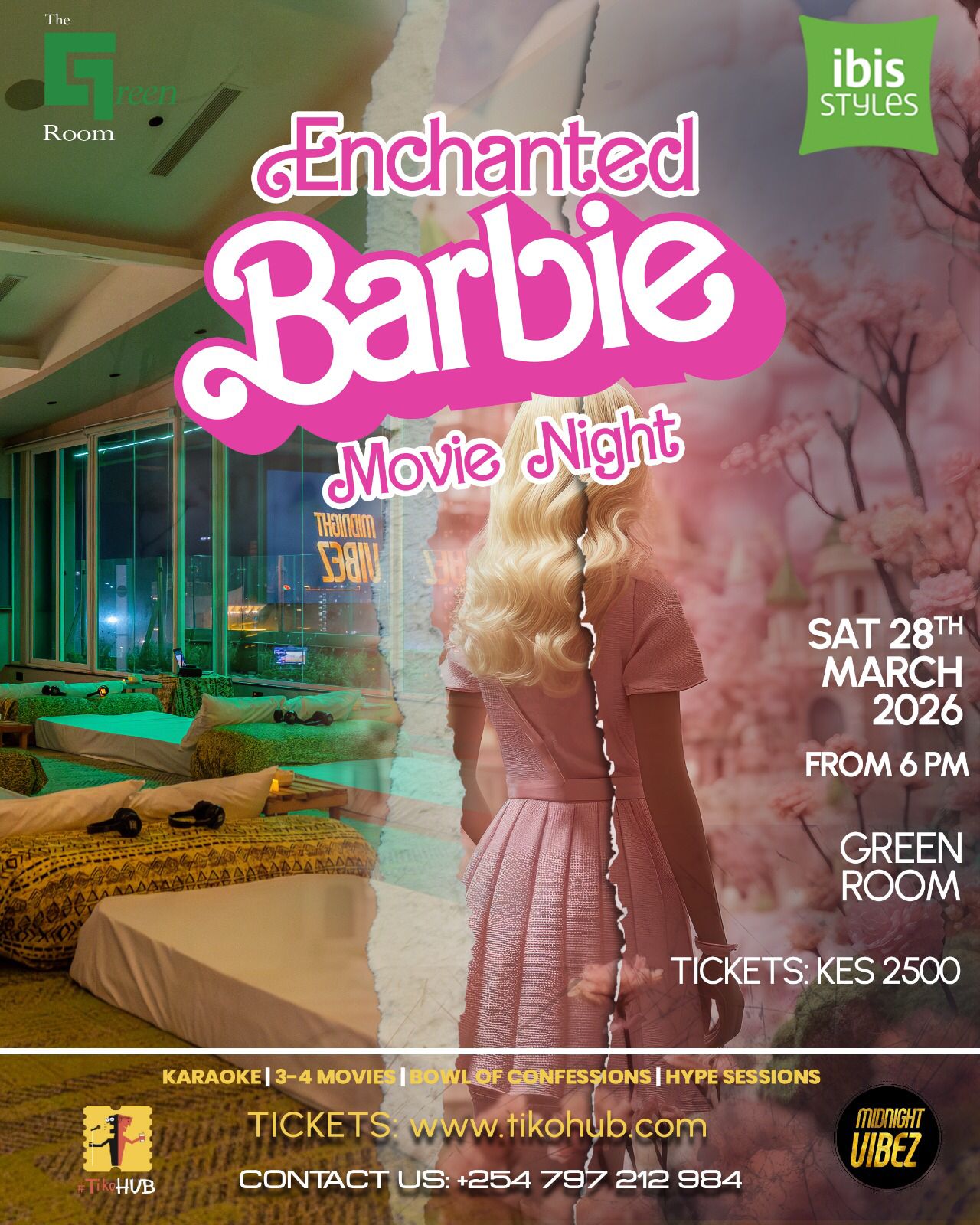 Enchanted Barbie Movie Night