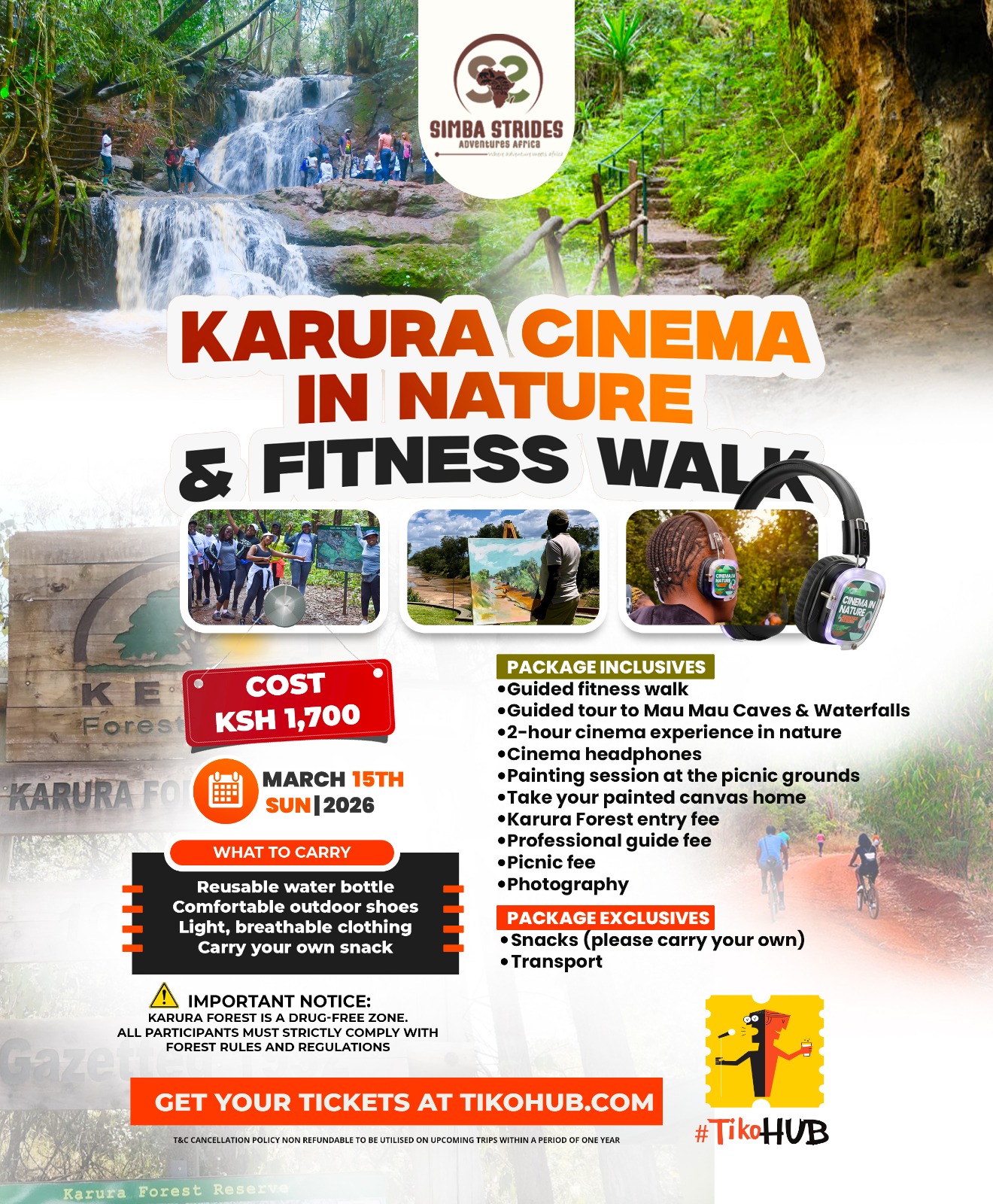 KARURA CINEMA IN NATURE AND FITNESS WALK