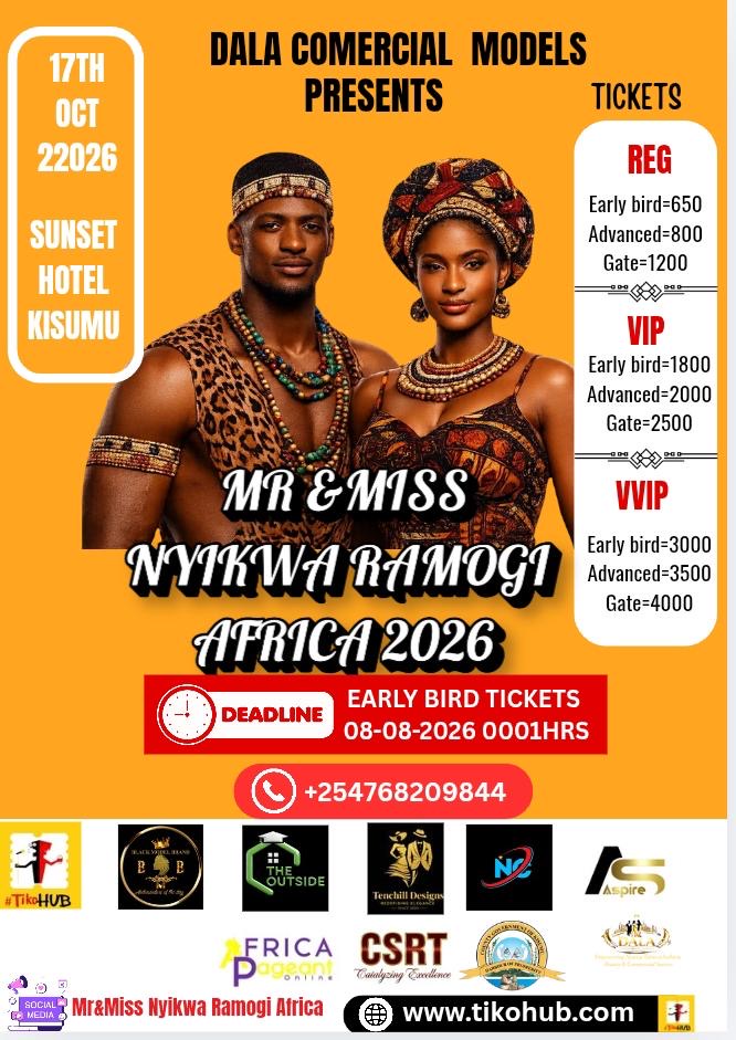 Mr & Miss Nyikwa Ramogi Africa