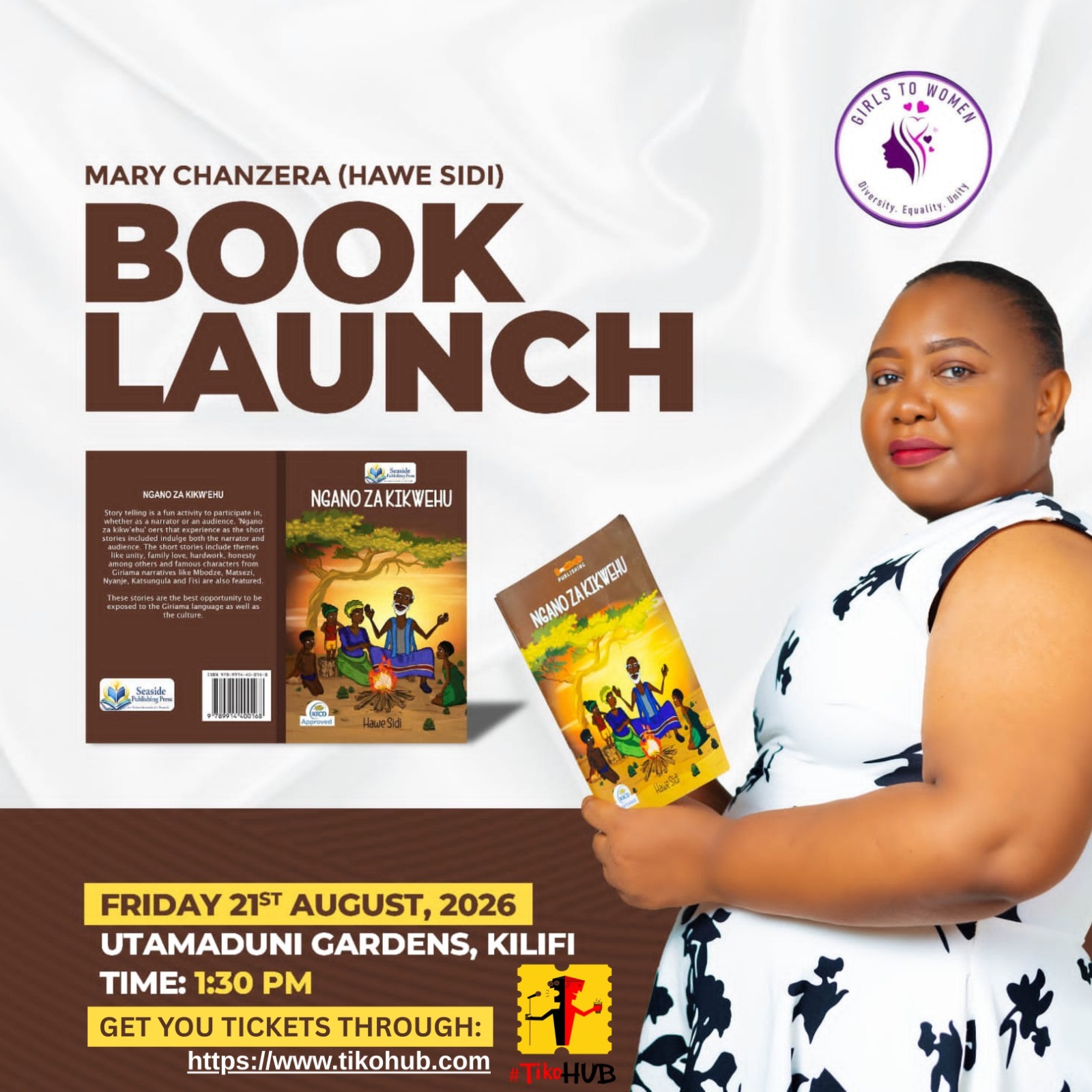 Ngano za Kikwehu Book Launch